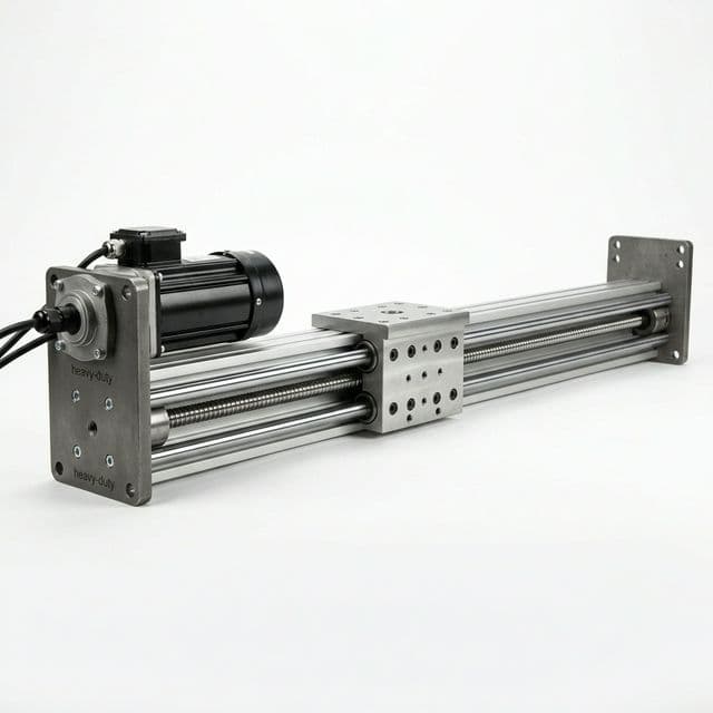 Long-stroke industrial actuator